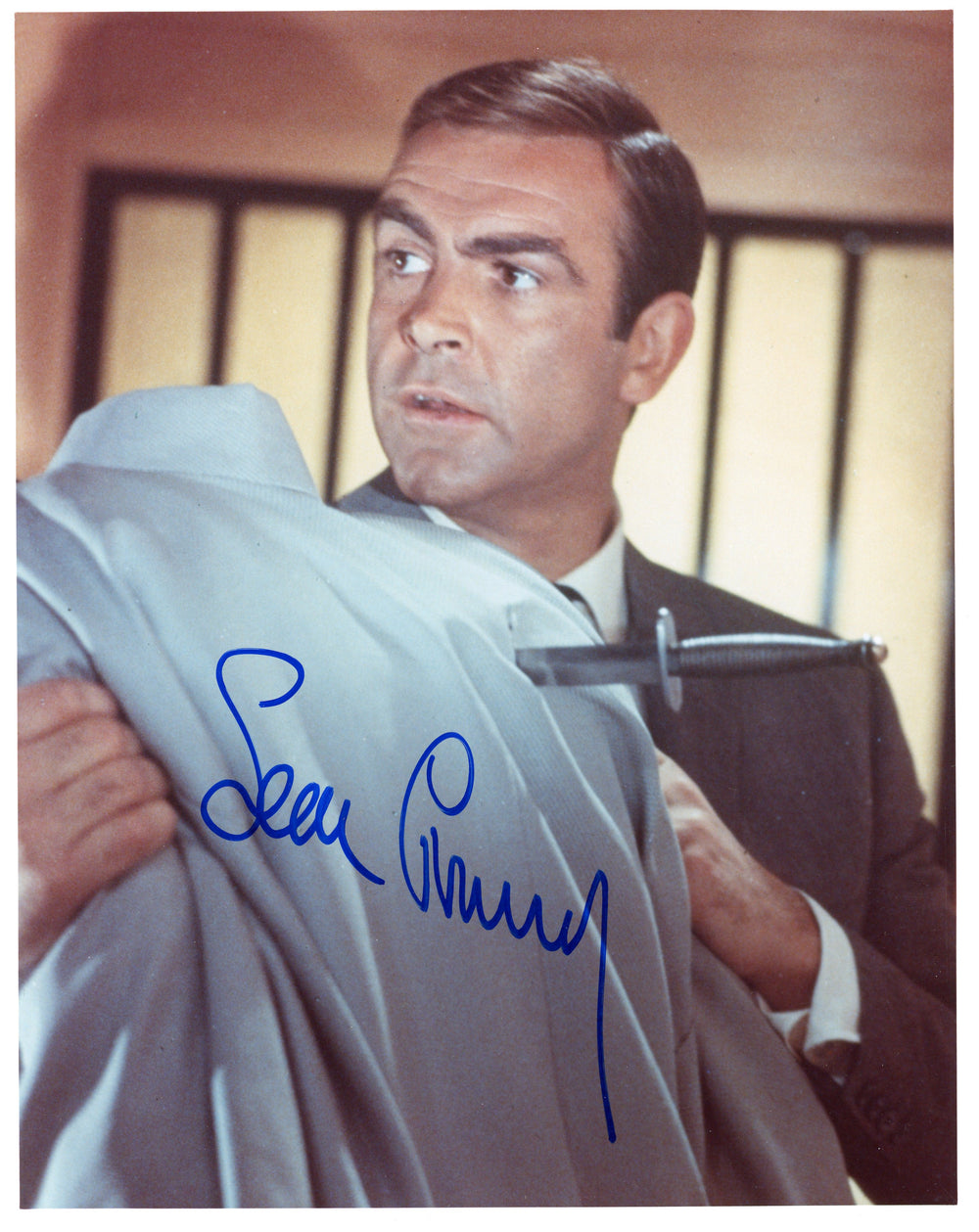 Sean Connery James Bond Signed 8x10 Photo